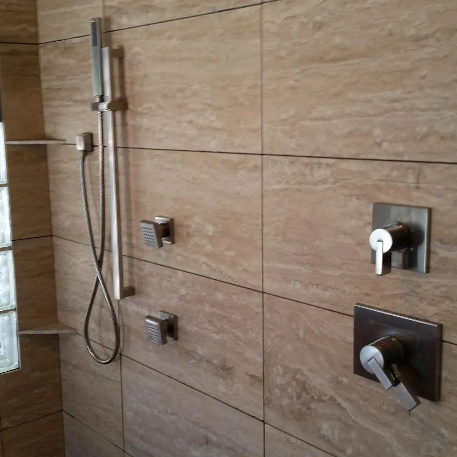 Shower fixture installation for Water Heater Replacement in Shrewsbury
